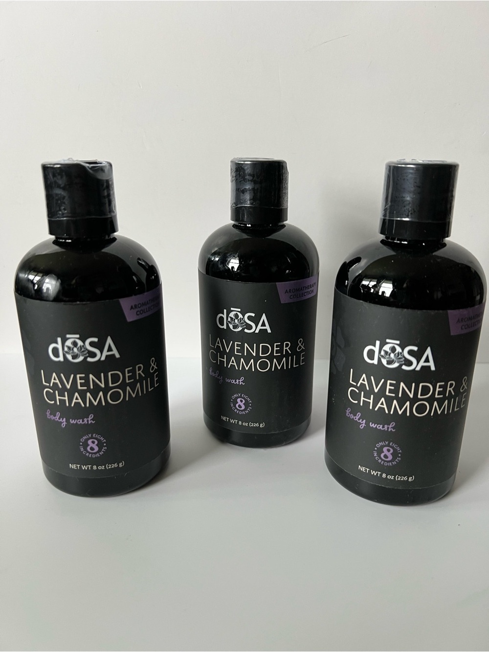 dōSA Lavender & Chamomile Body Wash - lot of 3